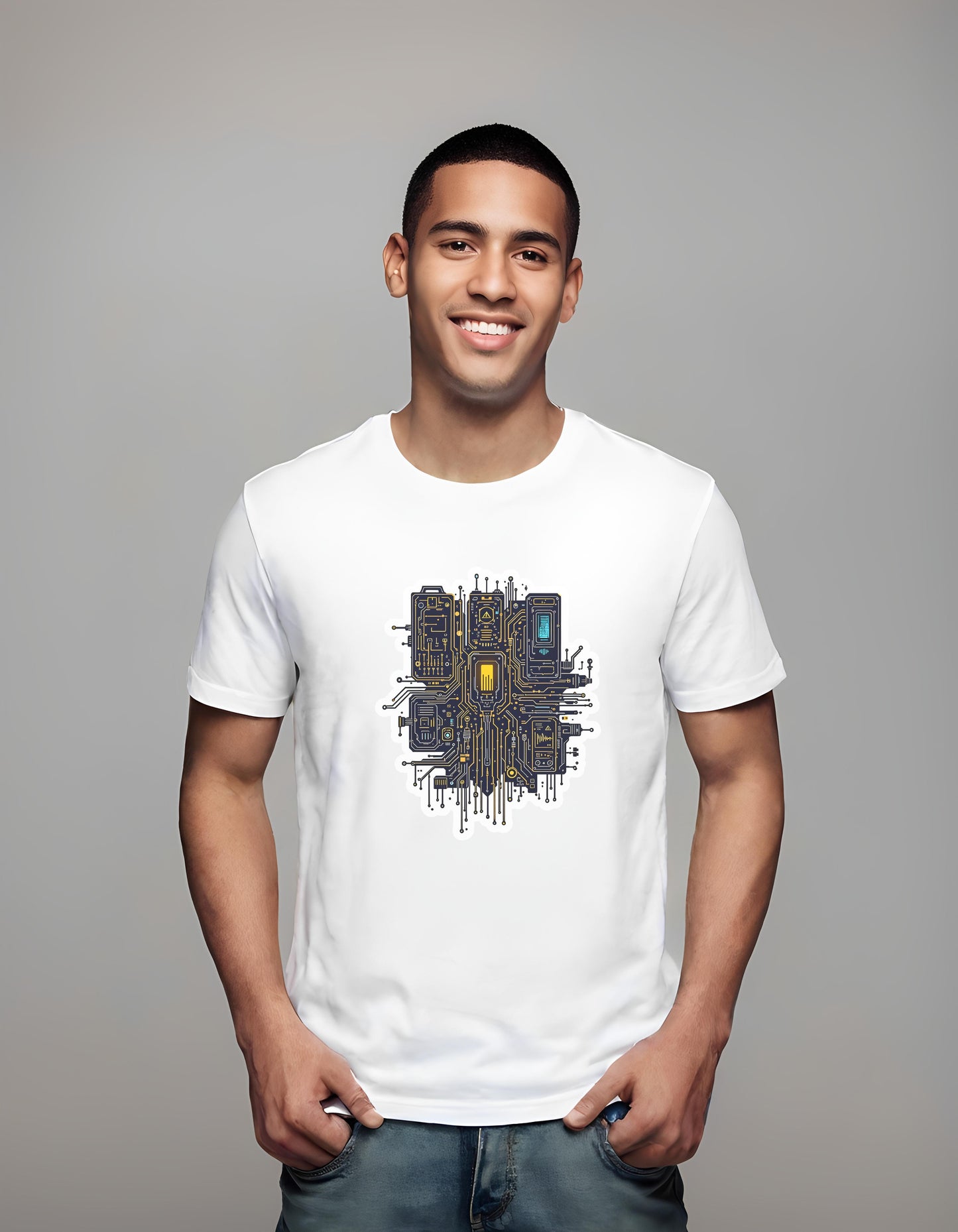 digital design tee - gamer merchandise - t-shirt