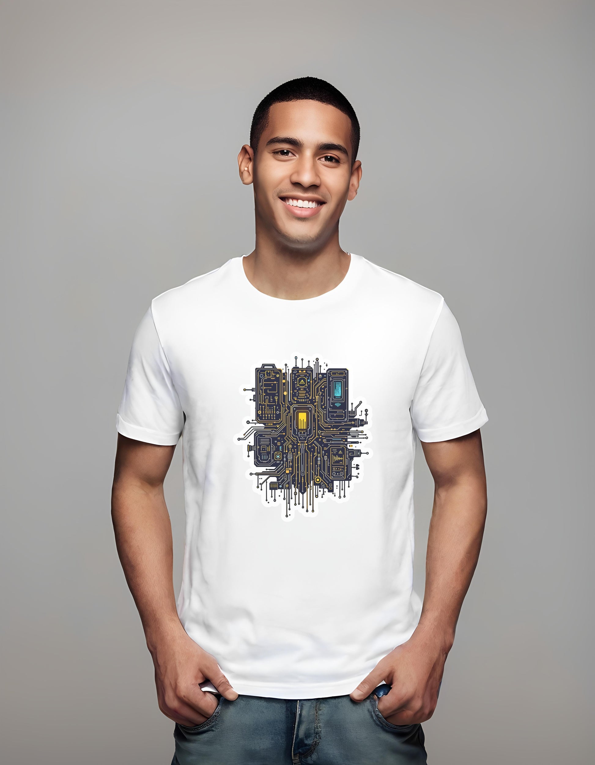 digital design tee - gamer merchandise - t-shirt