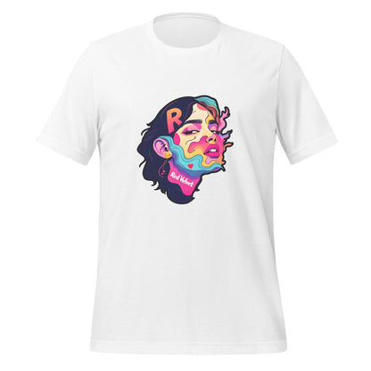 illustration - music lover gift - red velvet - t-shirt