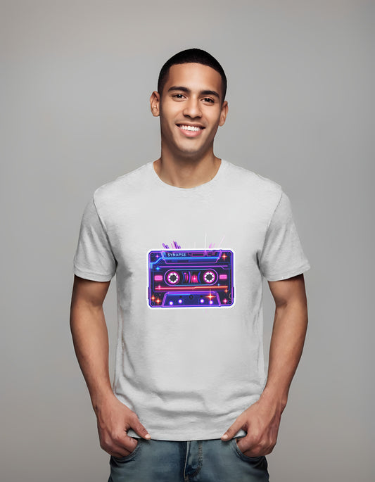 t-shirt - cassette tape - gift for music lovers - fashion