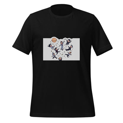 cute design - space-themed t-shirt - gift exchanges