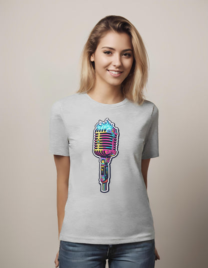 t-shirt - comfortable casual wear - unisex - retro concert merchandise