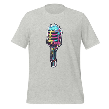 unisex - vintage microphone shirt - t-shirt