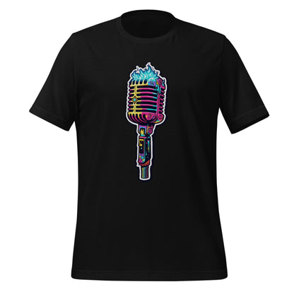 classic rock tee - t-shirt - microphone