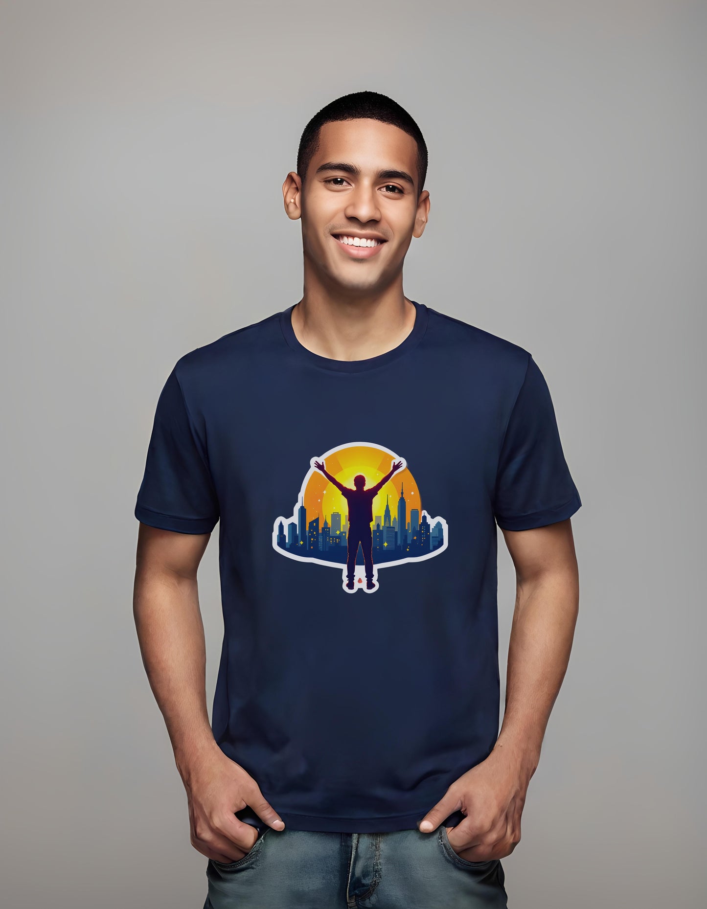 colorful casual wear - t-shirt - energy