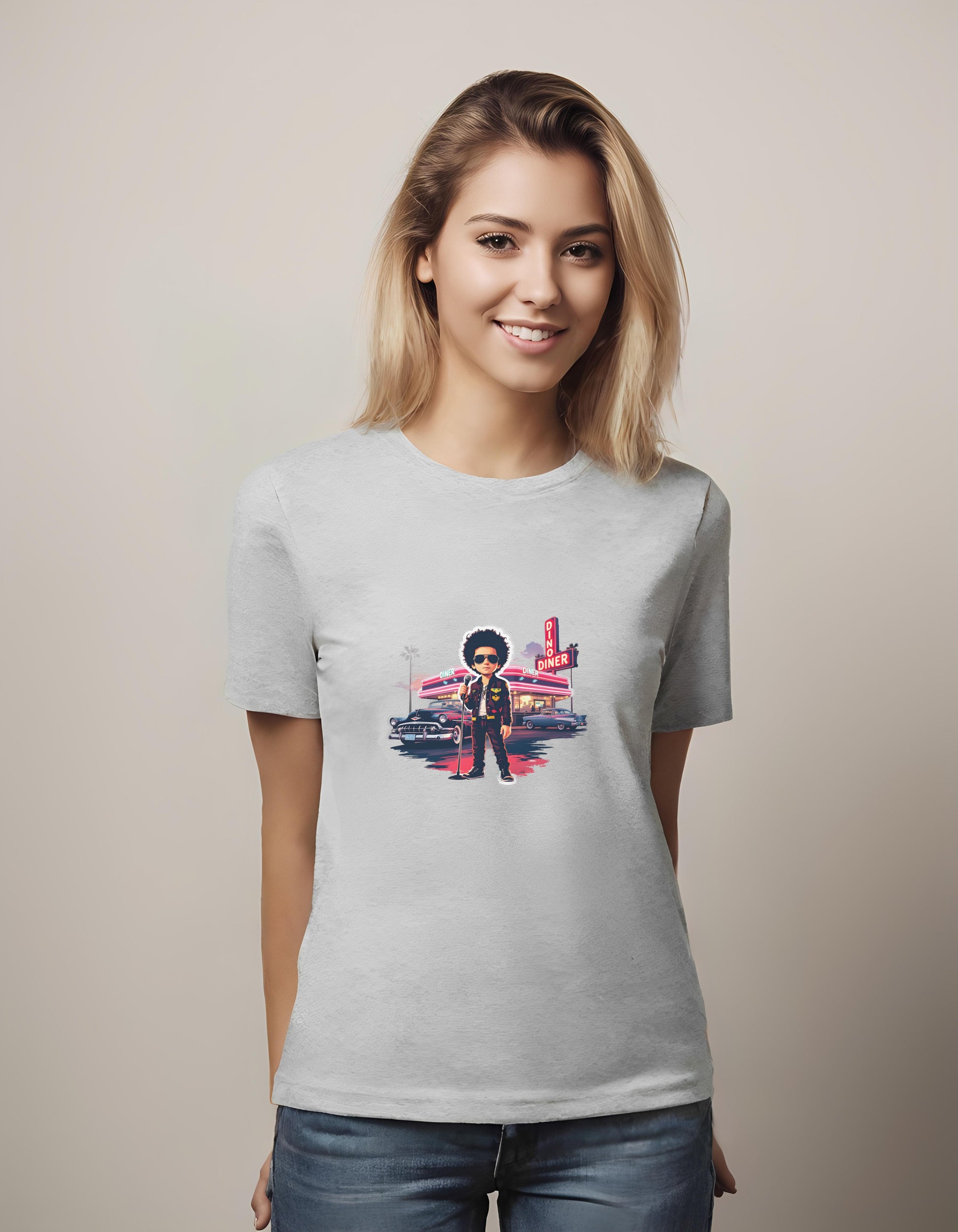t-shirt - artwork - bruno mars inspired