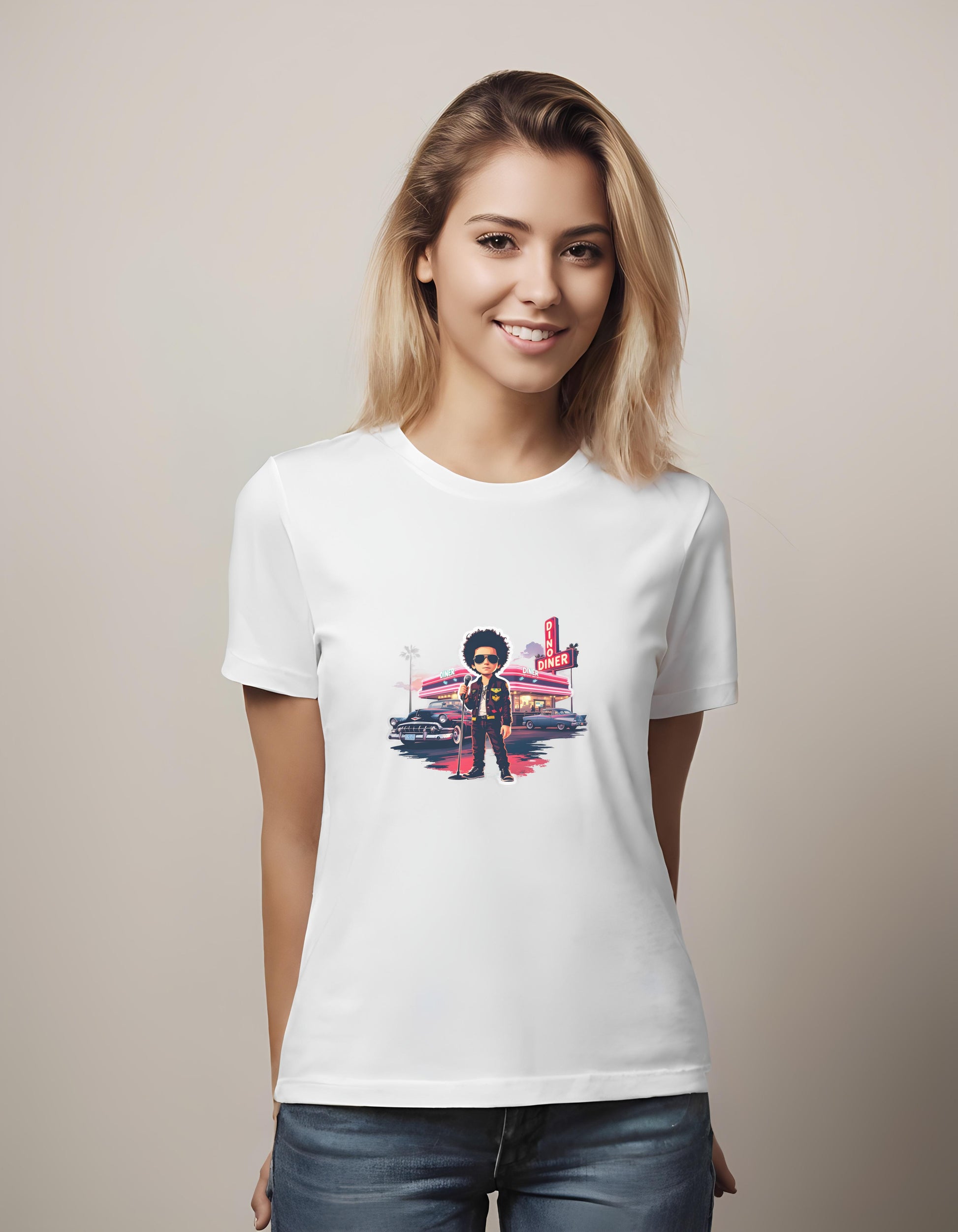 fashion - diners - t-shirt - for_unisex