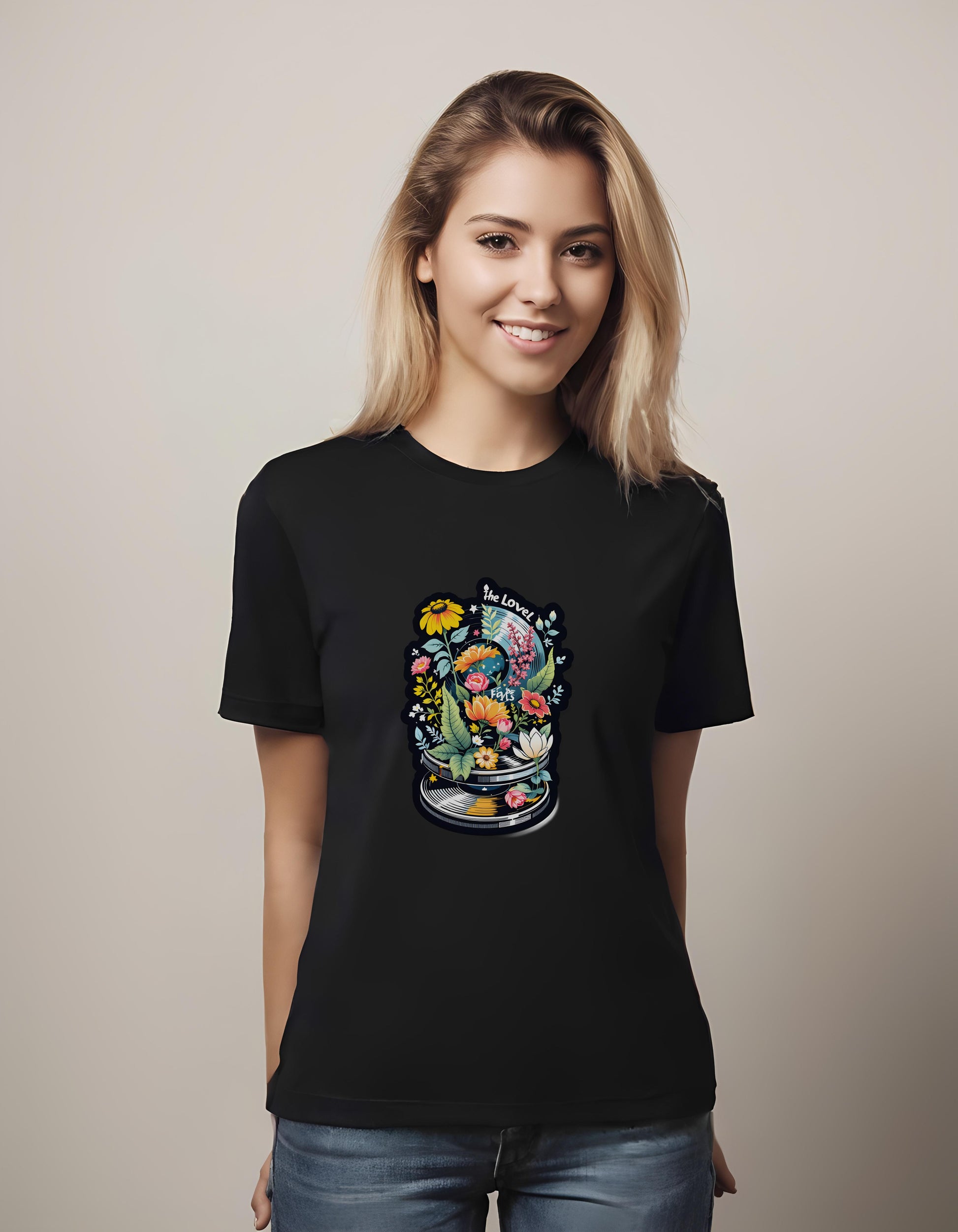 nature - unisex t-shirt - flower design shirt