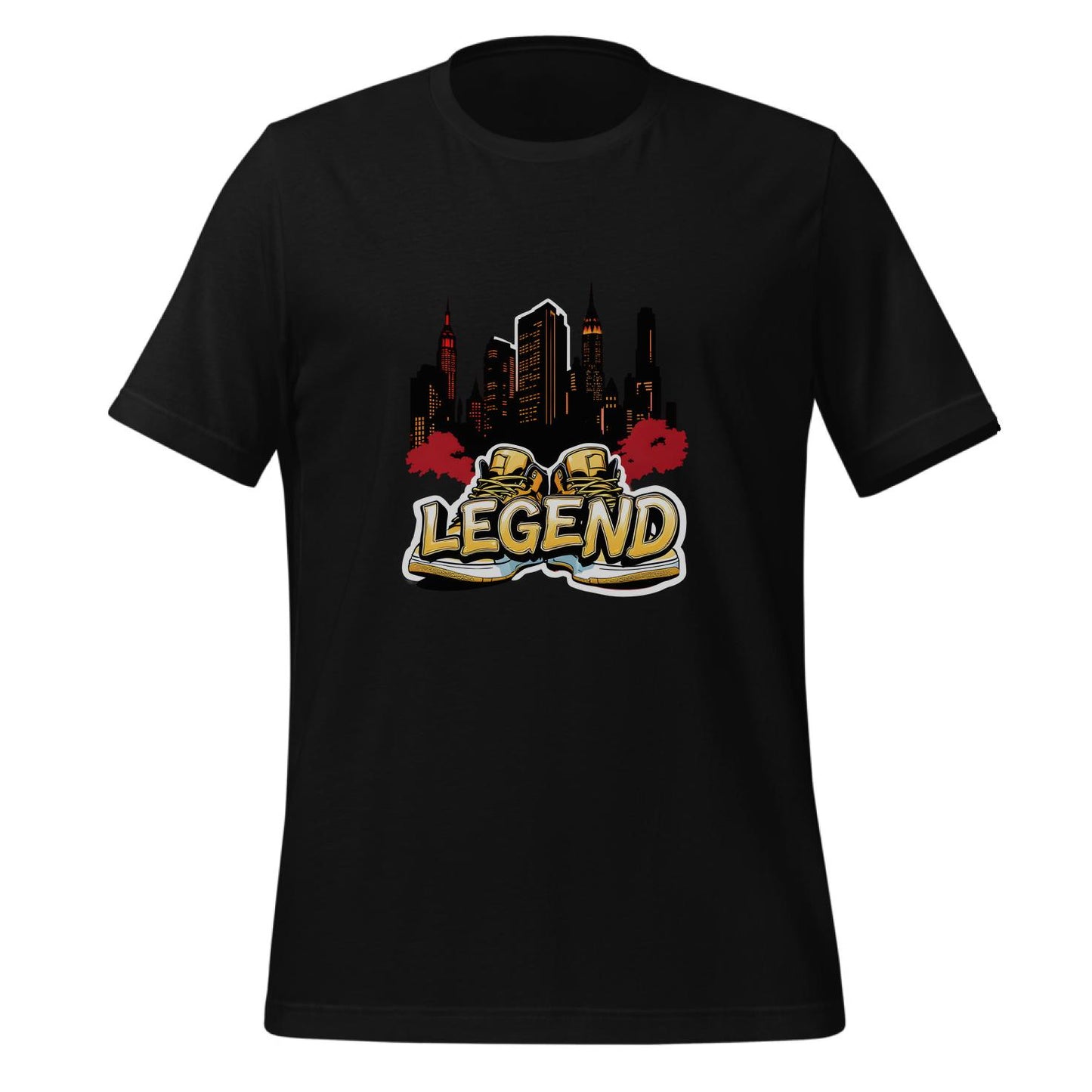 new york city skyline - t-shirt - hip-hop