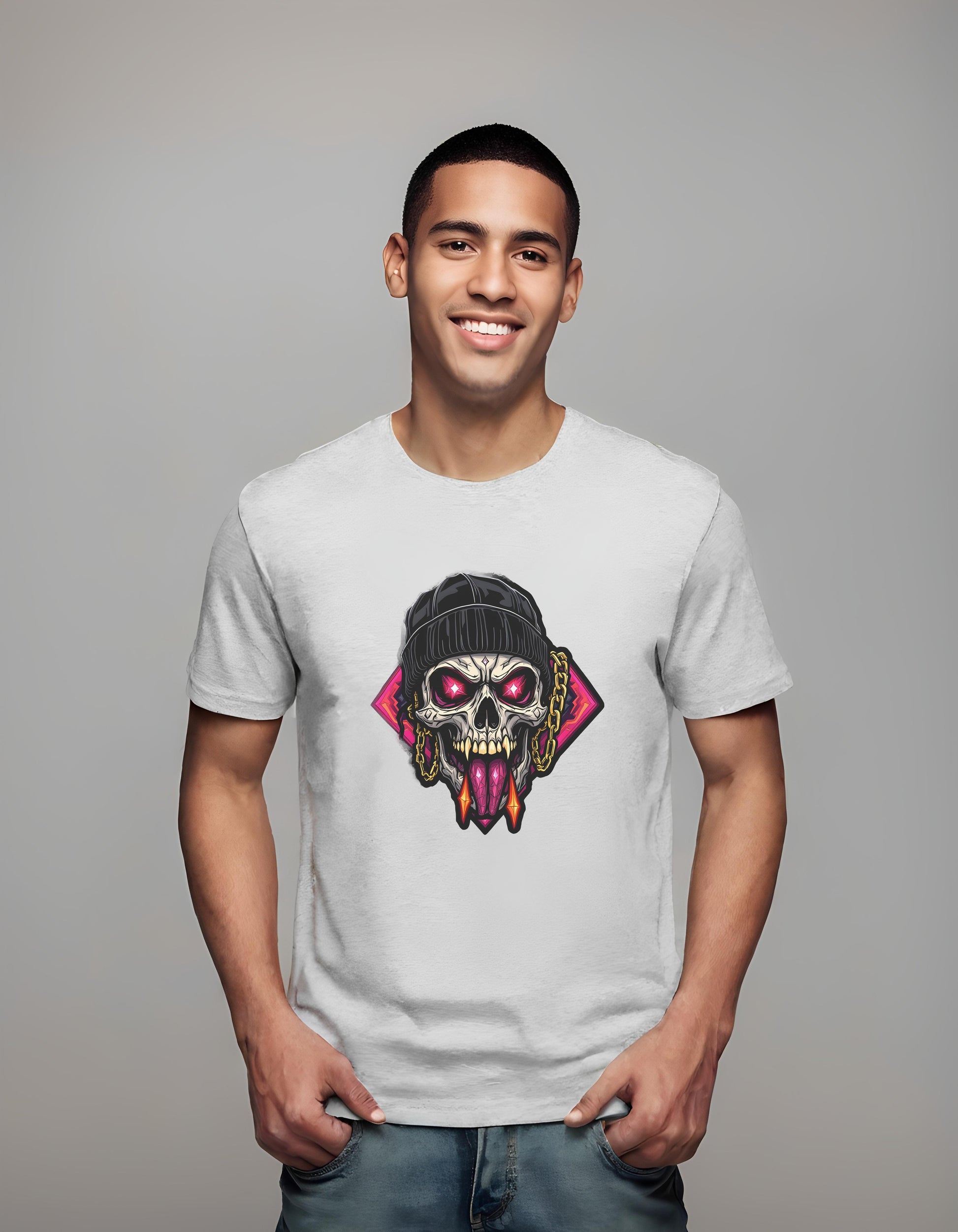 t-shirt - bold graphic tee - hip-hop culture shirt - fashion enthusiasts