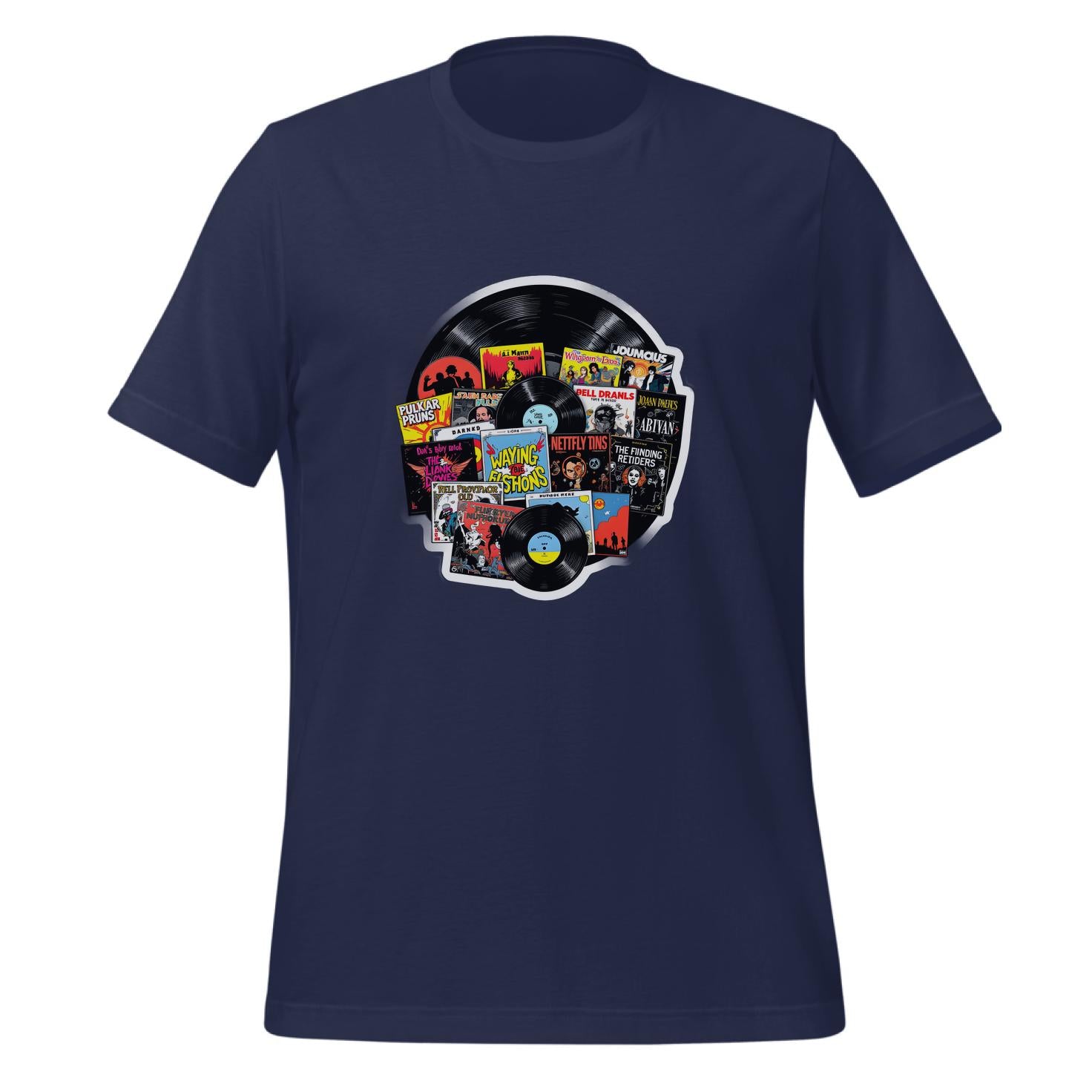 vinyl - t-shirt - siblings - records