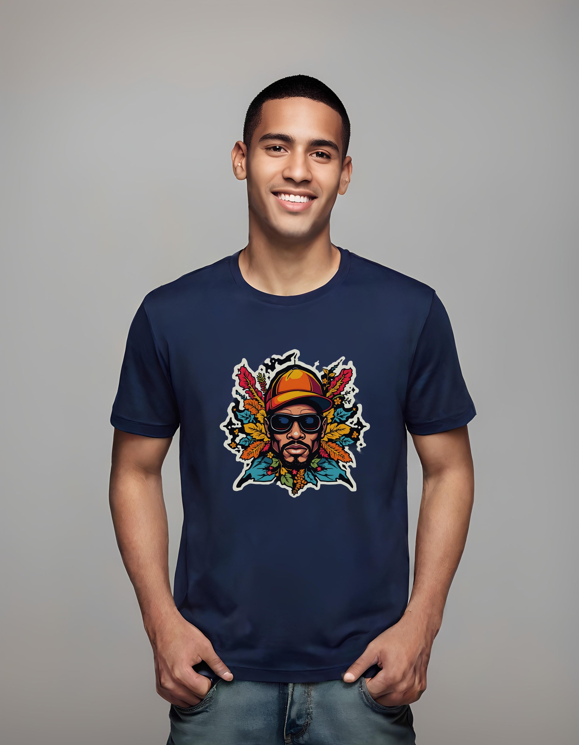 urban hip-hop t-shirt - eye-catching t-shirt - stylish casual wear