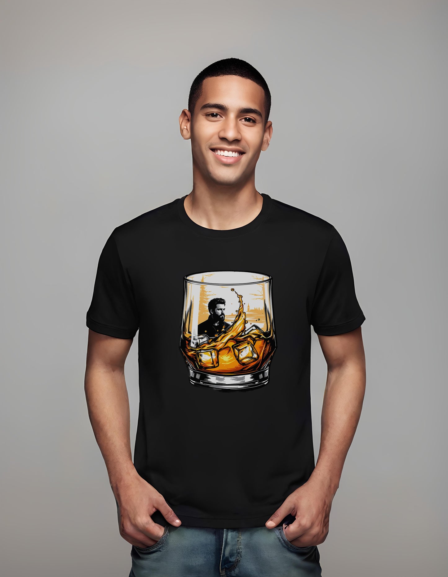 graphic t-shirt - artistic expression wear - nostalgic clothing
