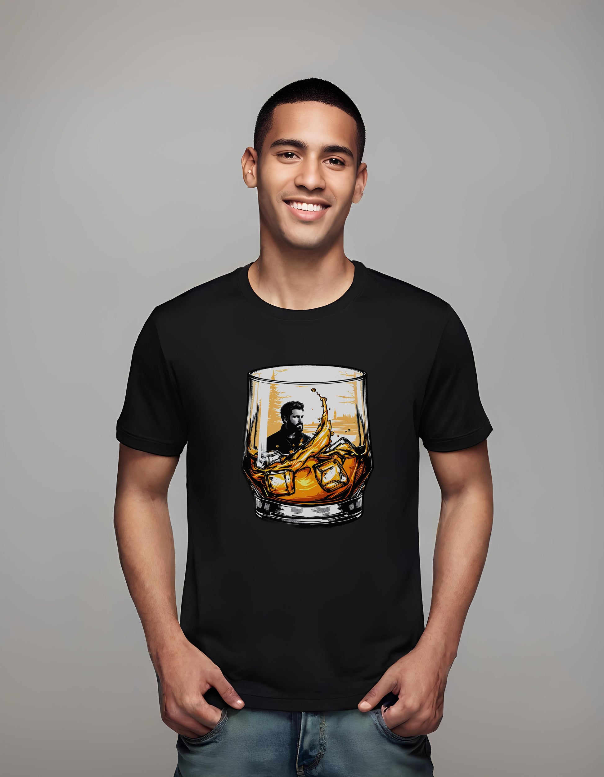 graphic t-shirt - artistic expression wear - nostalgic clothing