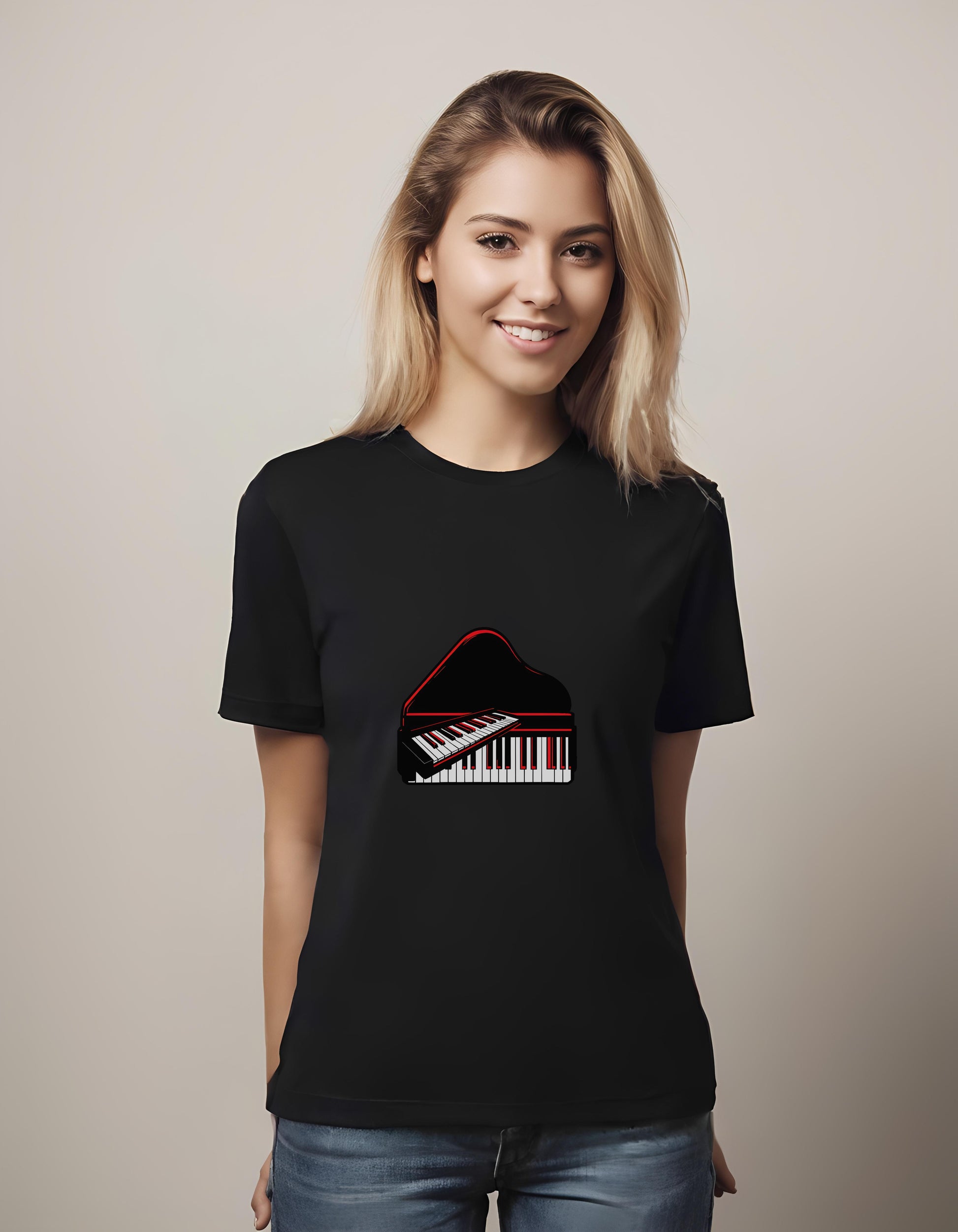 comfortable t-shirt - stylish musician gift - everyday