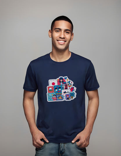 k-pop fashion - t-shirt - students - music
