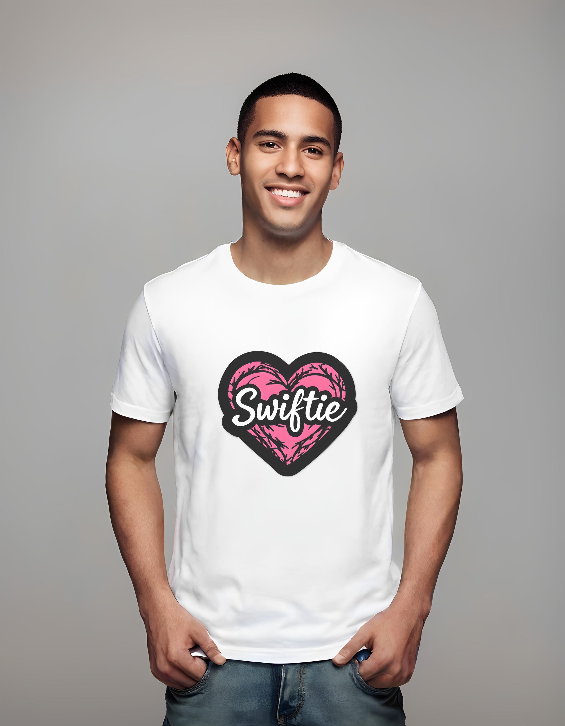 unisex - heart design - t-shirt