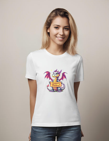 t-shirt - fun fantasy apparel - fantasy - dragon illustration