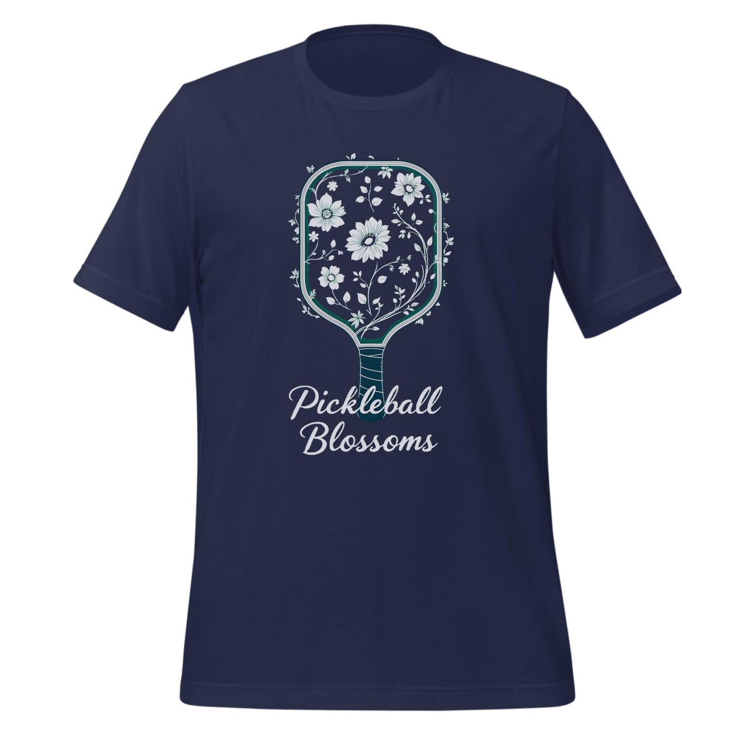 t-shirt - whimsical sports equipment - pickleball paddle - competition