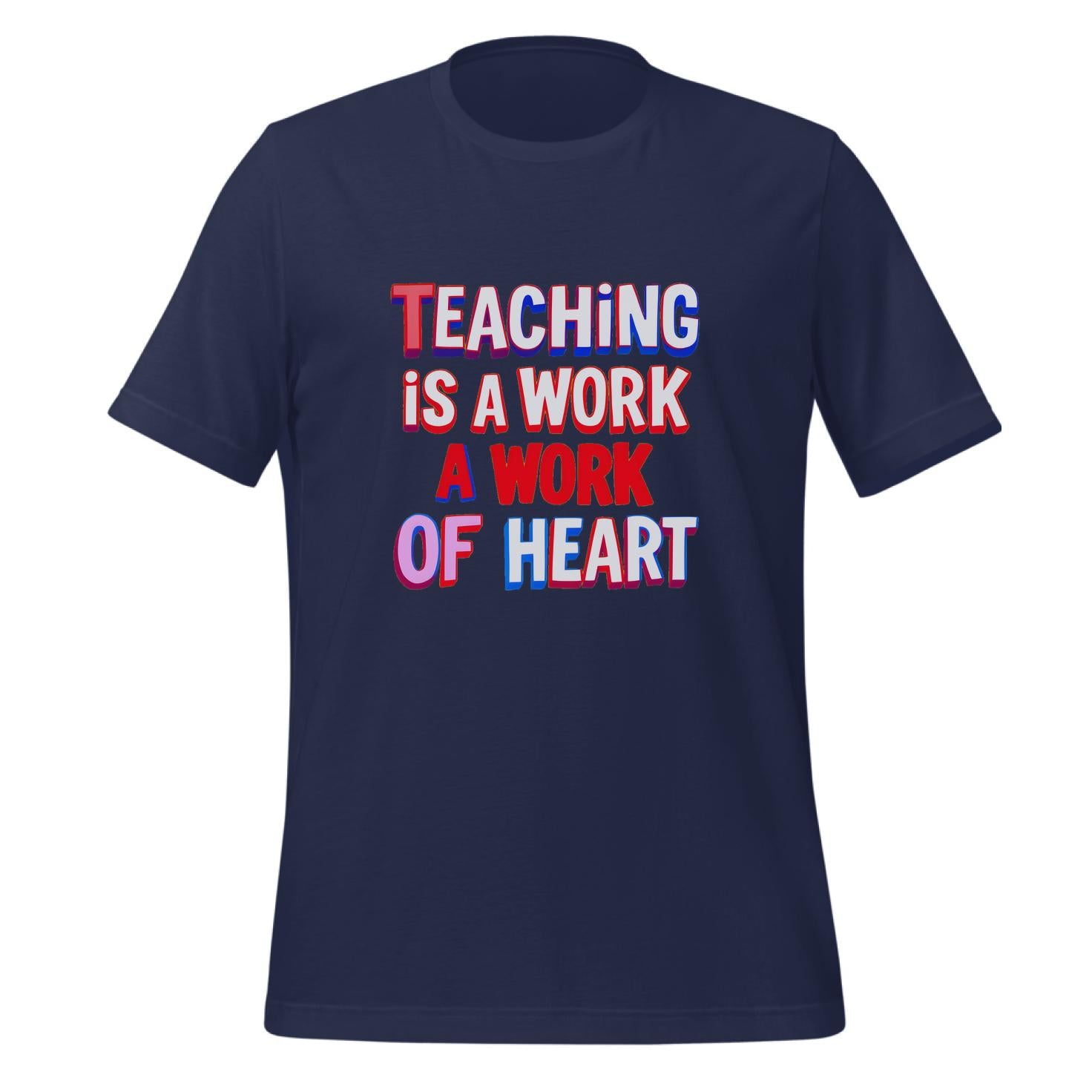 t-shirt - eye-catching design - joy - passion for education