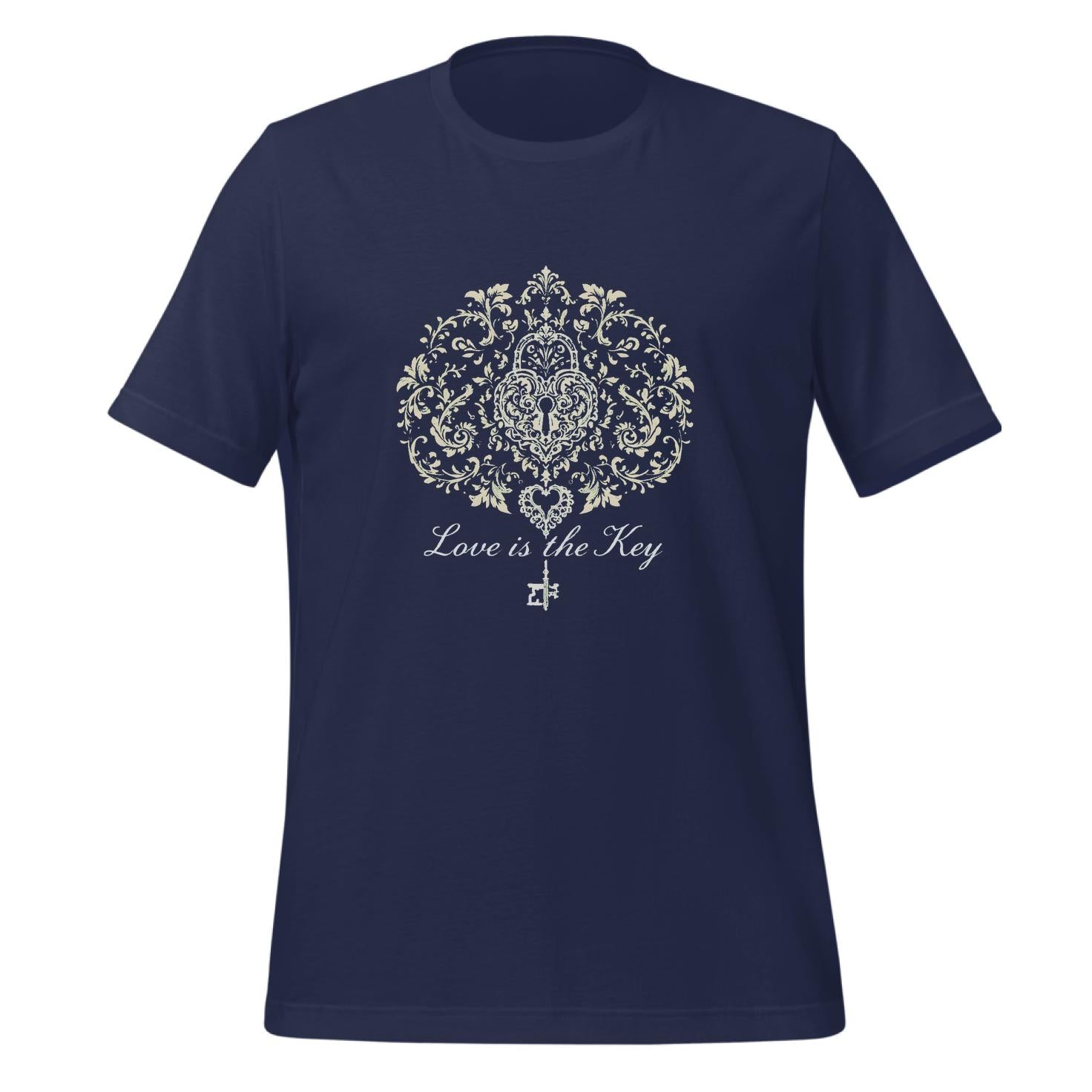 love quote art - intricate lace patterns - t-shirt - friends