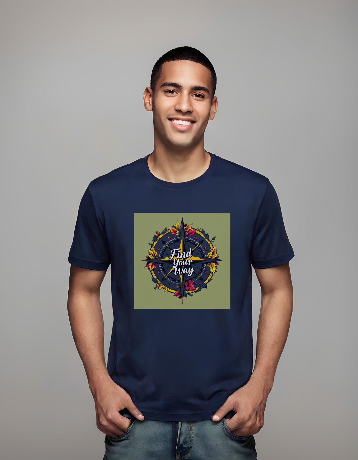 unisex - forest elements artwork - t-shirt