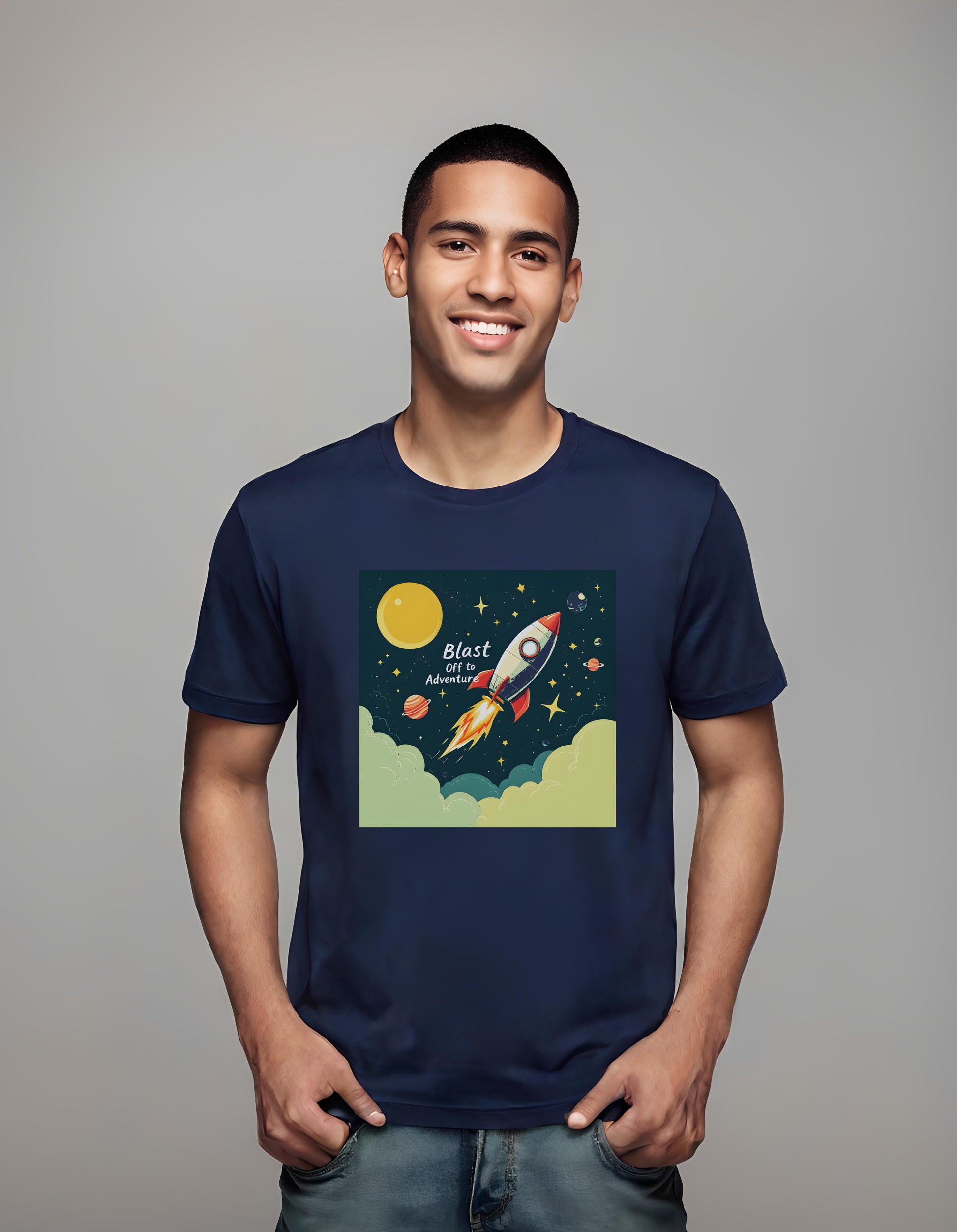 t-shirt - astro art - unisex - curiosity