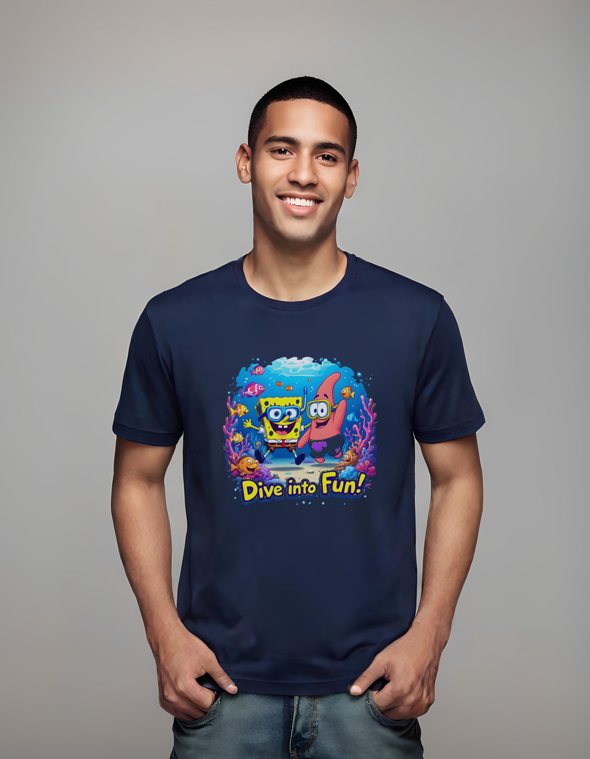exploration - comfortable t-shirt - underwater adventure tee
