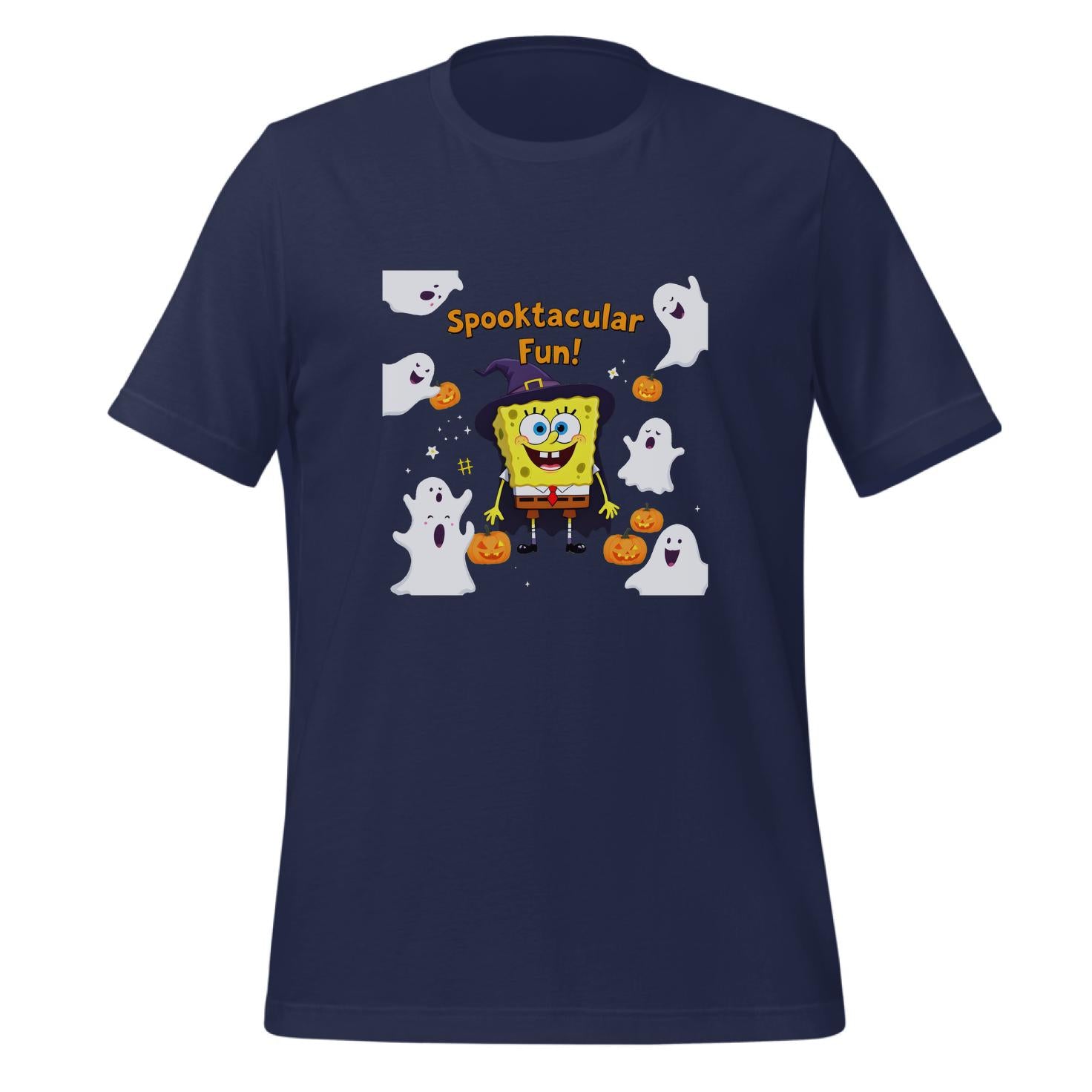 quirky - t-shirt - spongebob squarepants shirt - playful halloween