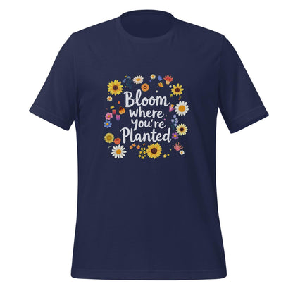 t-shirt - creatives - art - whimsical flower design