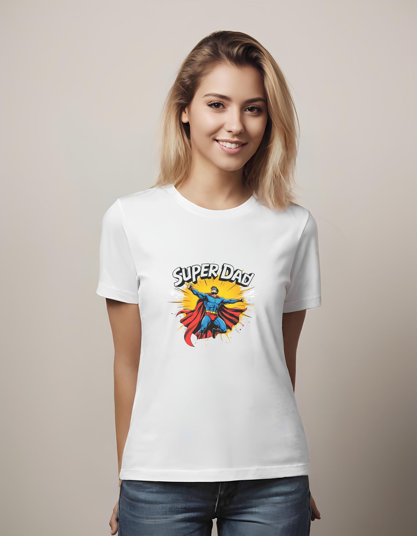 comic book design - fatherhood pride - t-shirt