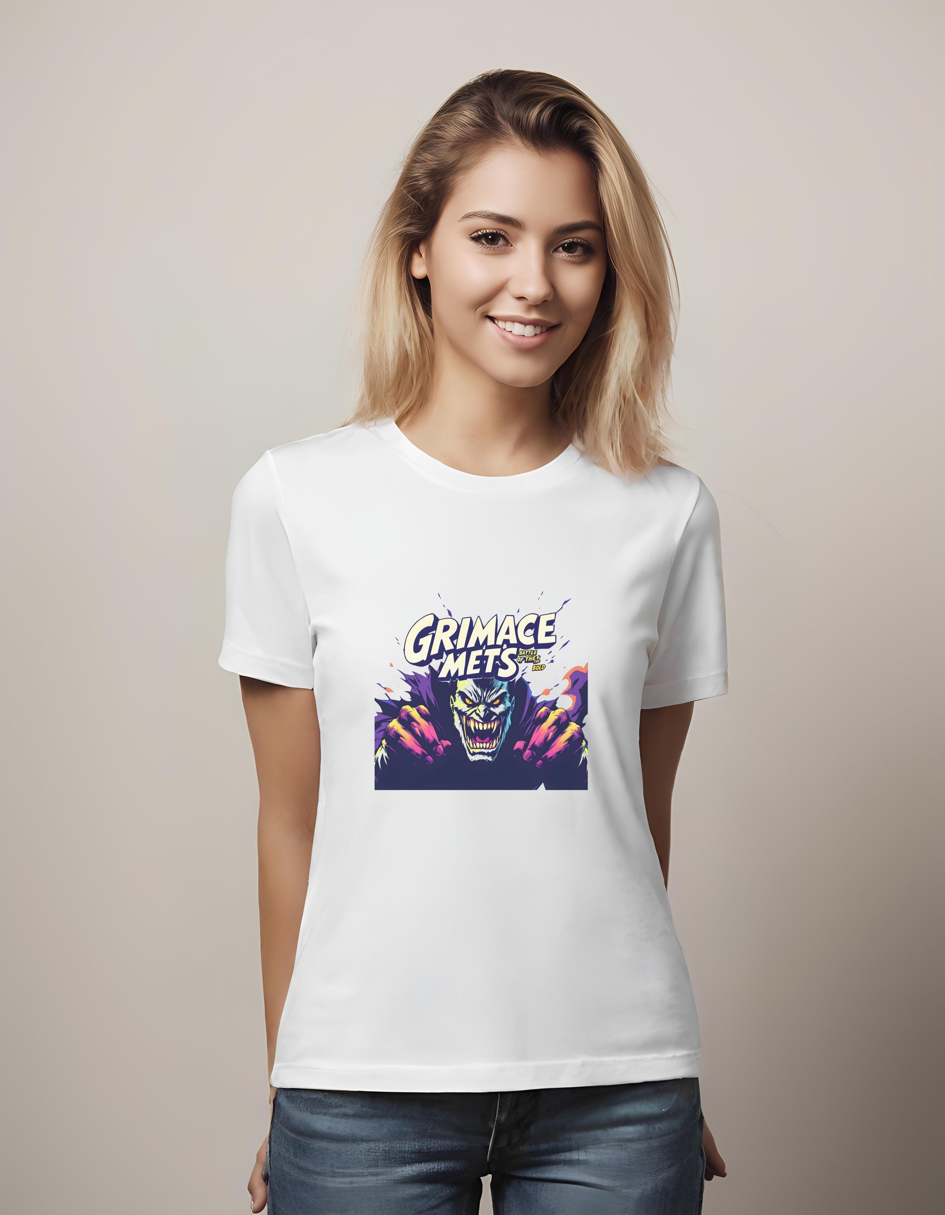 playful graphic design - lightweight comfortable t-shirt