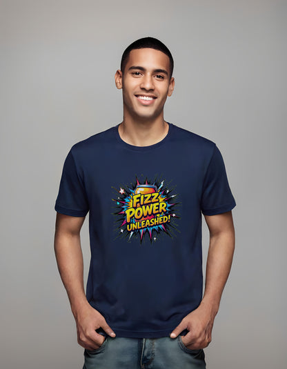 dynamic burst design - comic t-shirt - casual