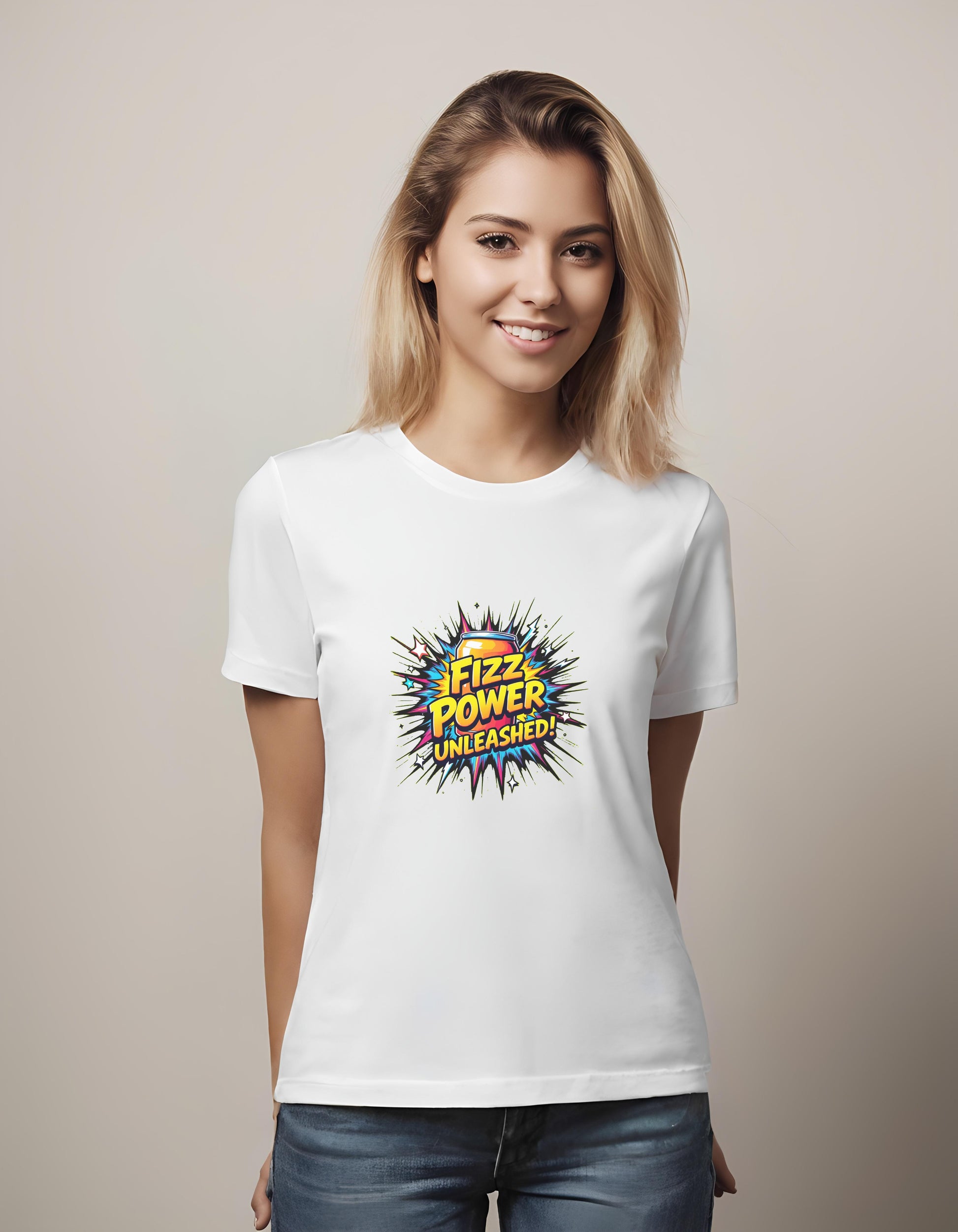 t-shirt - colorful wall art - expressive lettering