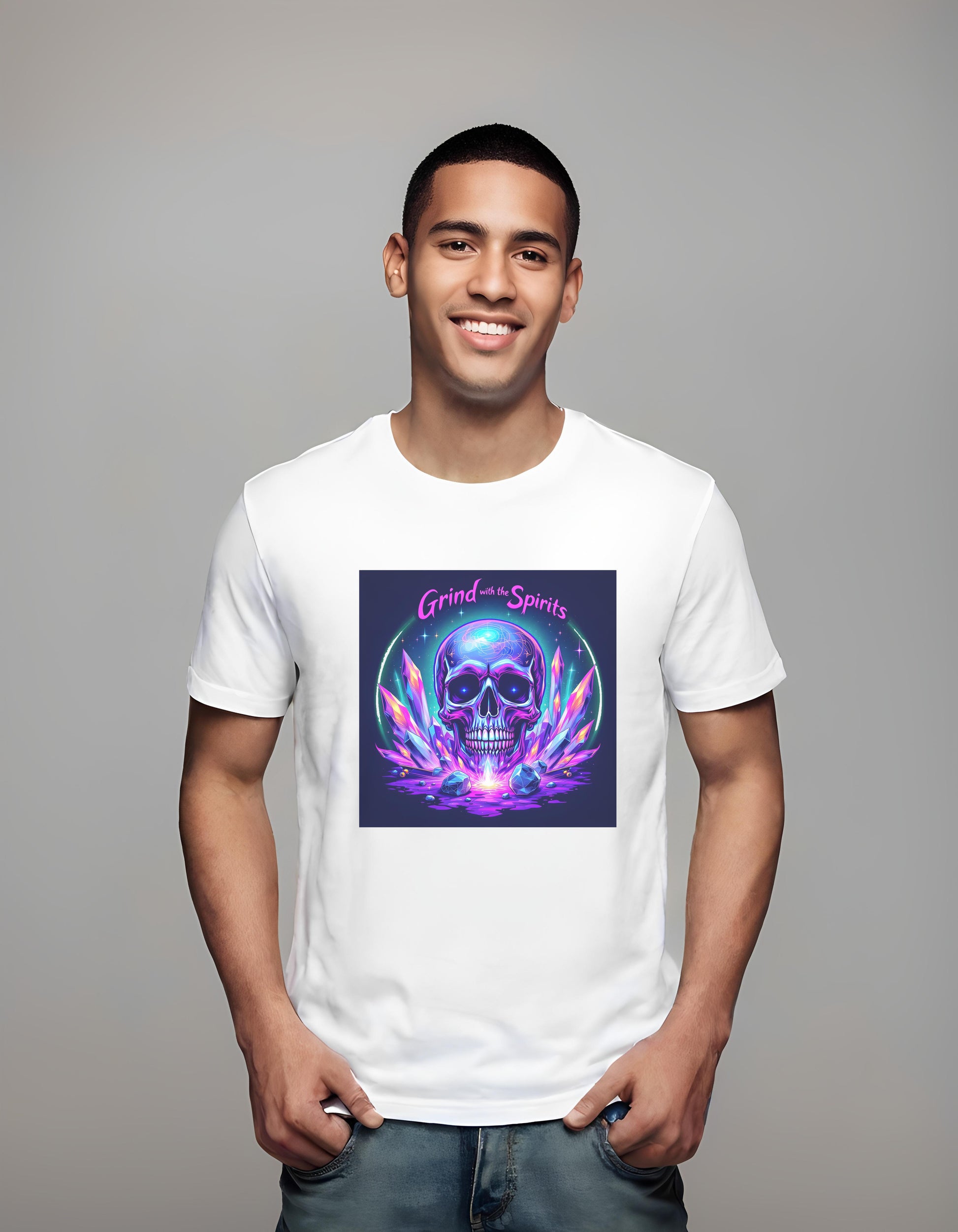 new_arrival - t-shirt - skateboarding art