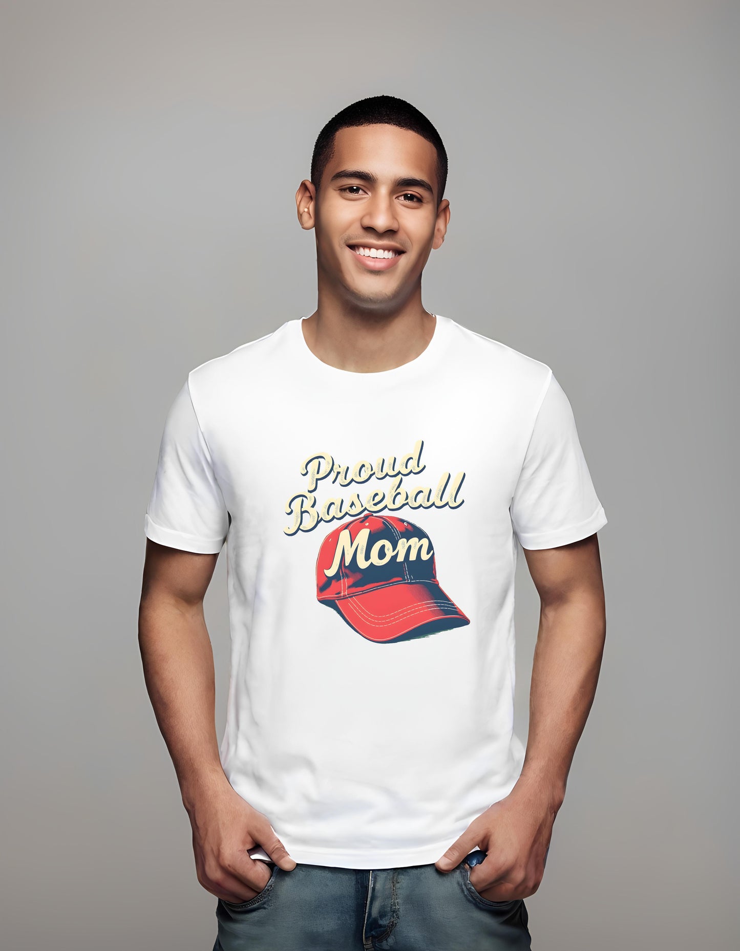 t-shirt - baseball family apparel - mothers in sports - baseball mom