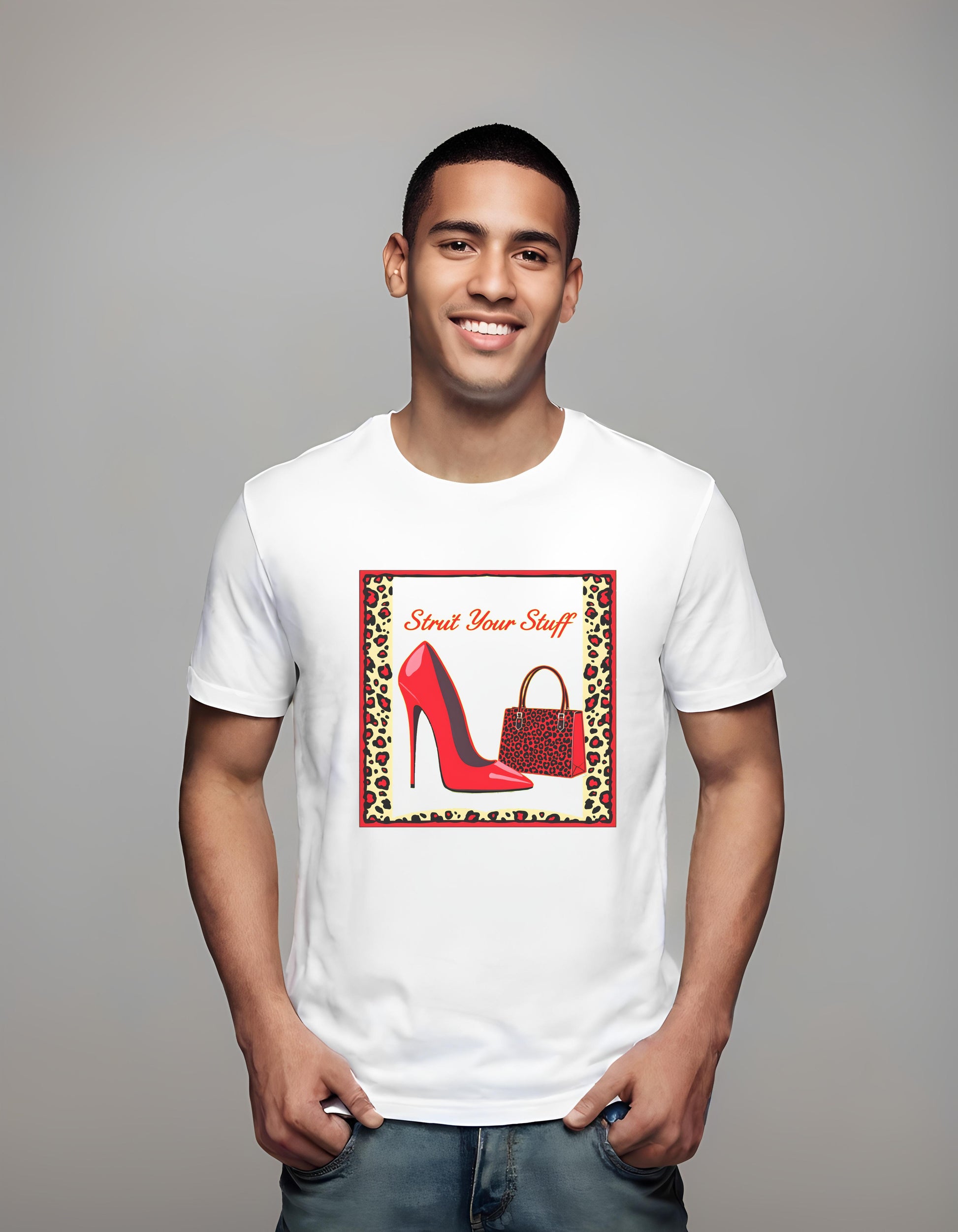 t-shirt - chic outfit - decorative illustration