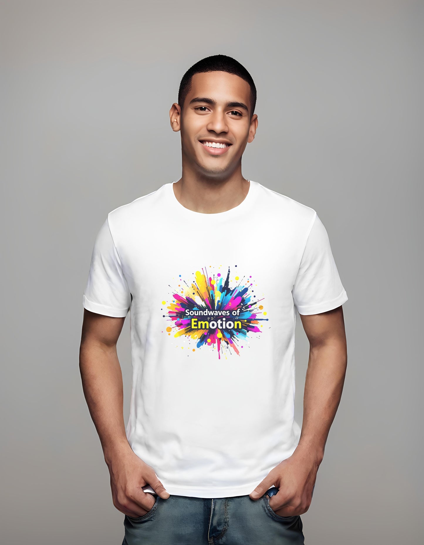 emotive graphic tee - t-shirt - energy and movement