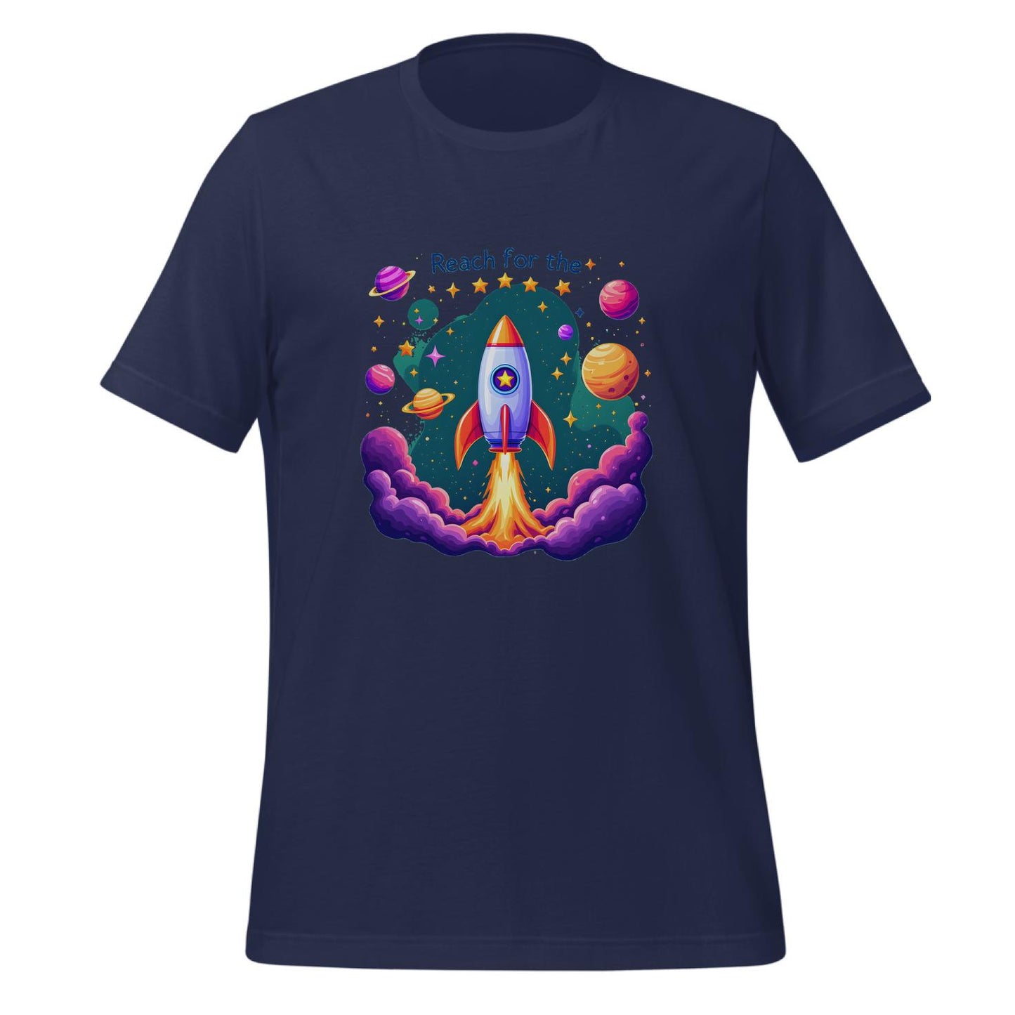 motivational apparel - t-shirt - rocket - space
