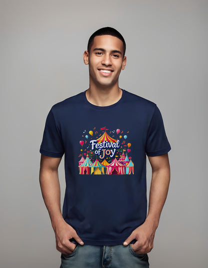 children's celebration - bright festival tents - t-shirt