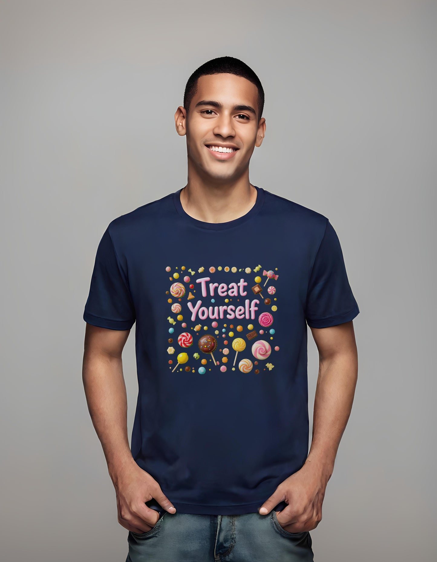joy - home decorators - t-shirt - festive candy design