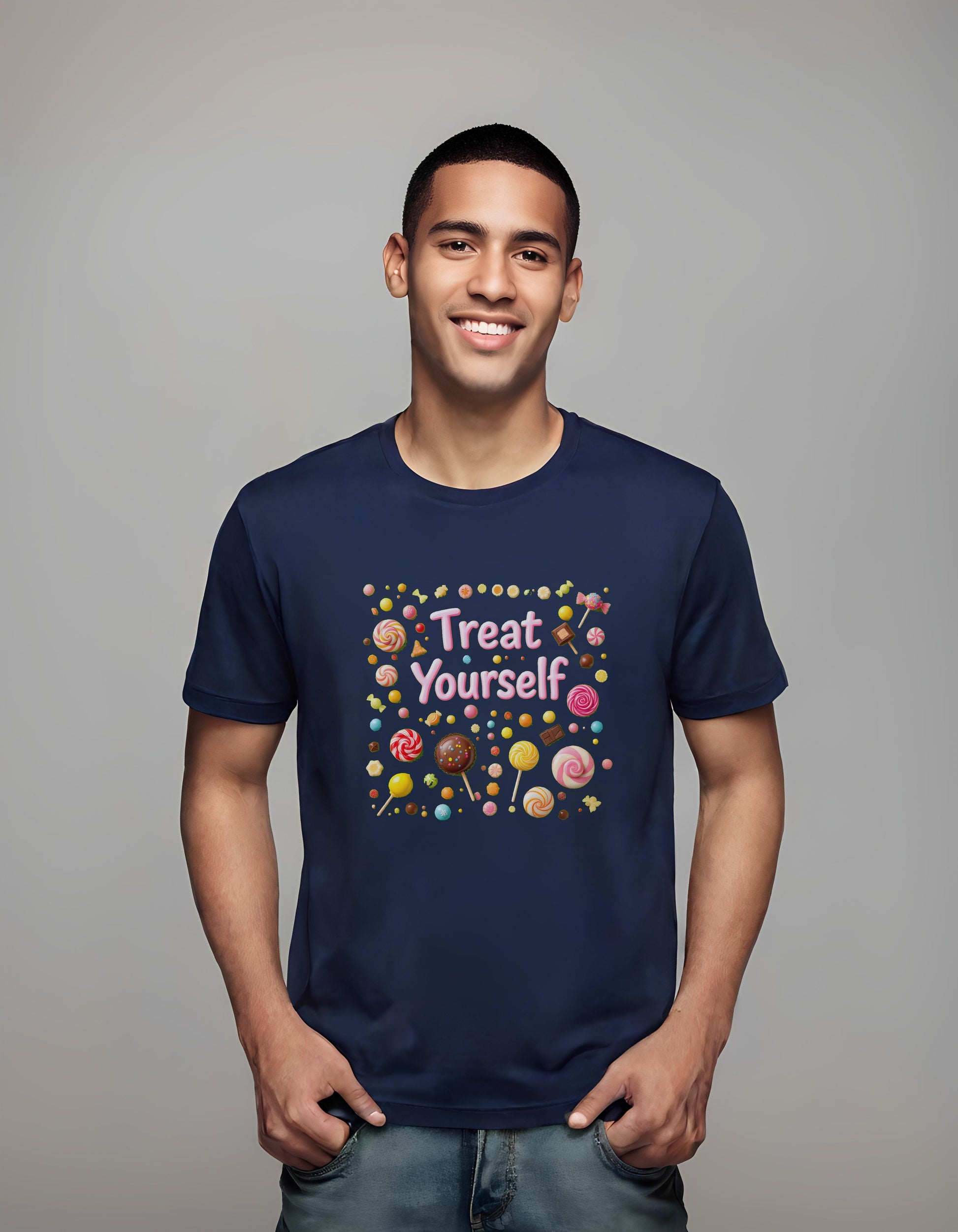 joy - home decorators - t-shirt - festive candy design