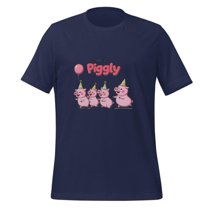 join the piggly parade - birthday invitation - t-shirt - sticker