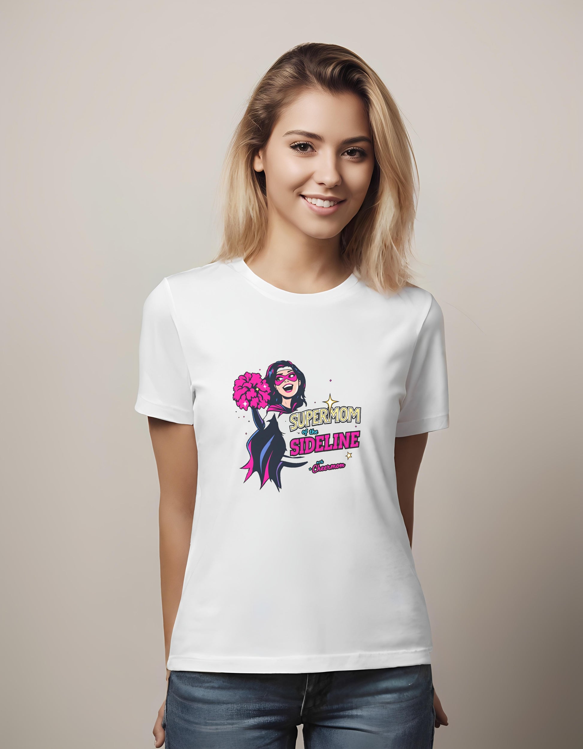 uplifting cheerleading art - celebration - t-shirt