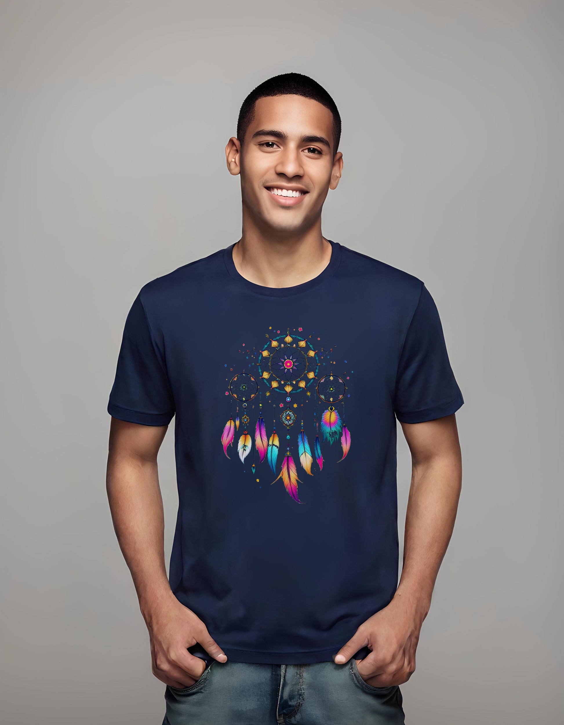 t-shirt - festive decorations - unique home decor - vibrant patterns