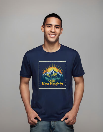 motivational design - exploration merchandise - t-shirt - fitness enthusiasts