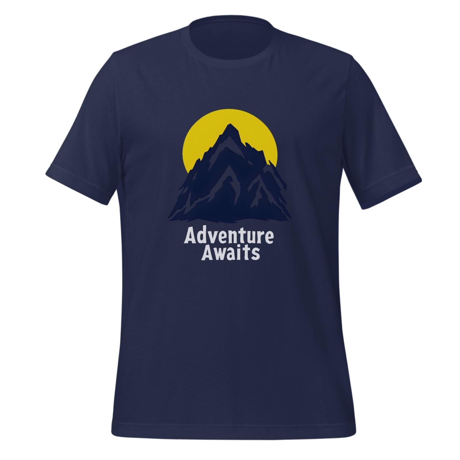 t-shirt - artists - sunrise mountain artwork - mountain