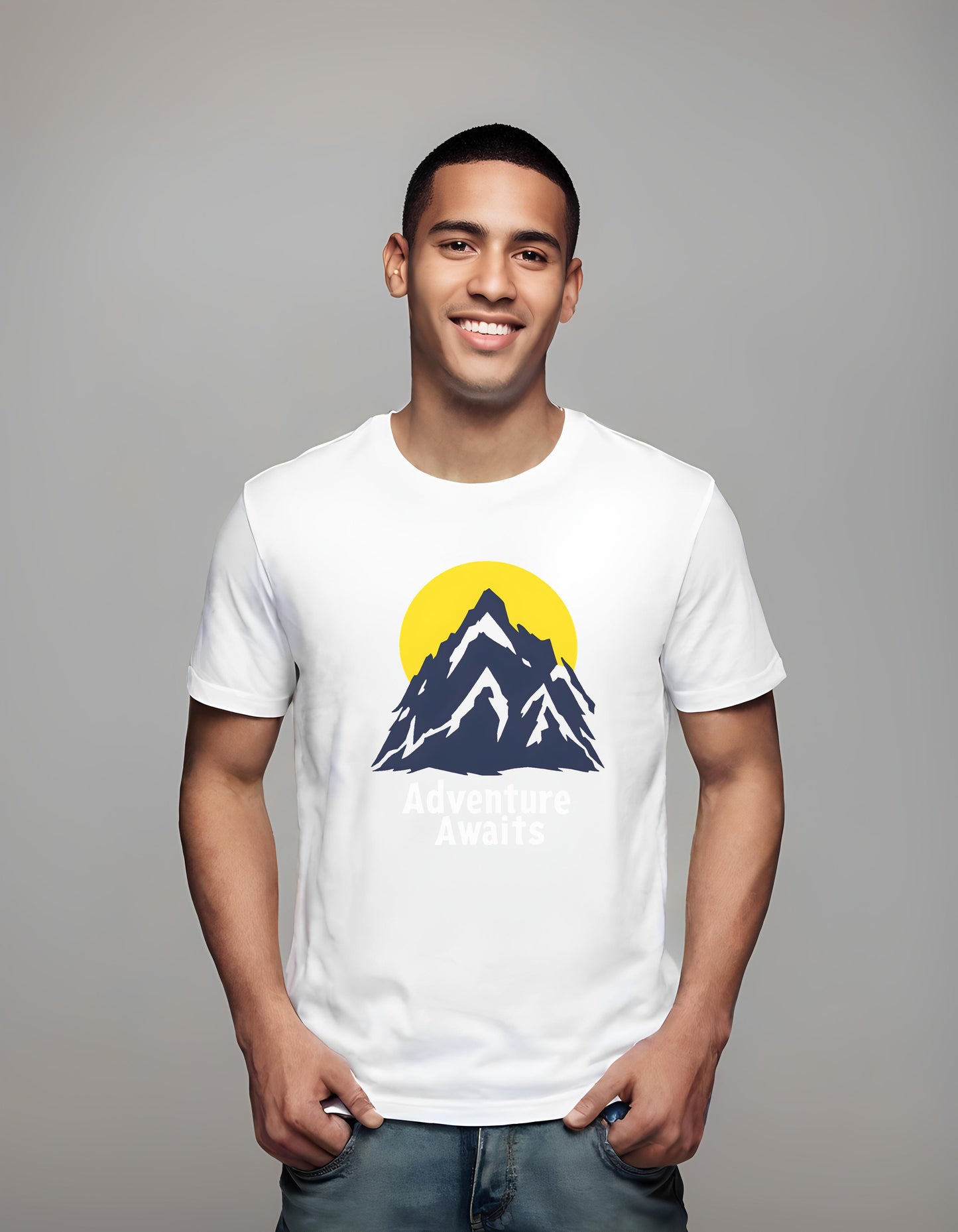 t-shirt - mountain range - campers - boldness