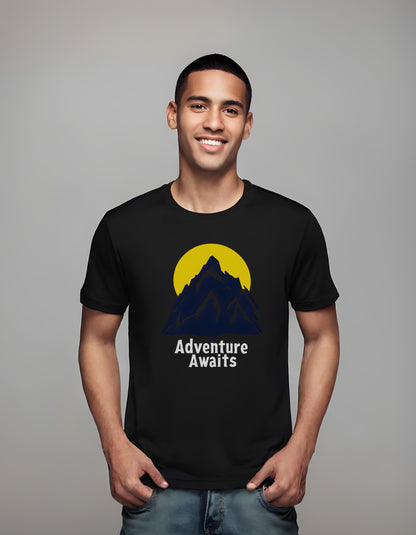 adventure seekers - campers - t-shirt - bright outdoor prints