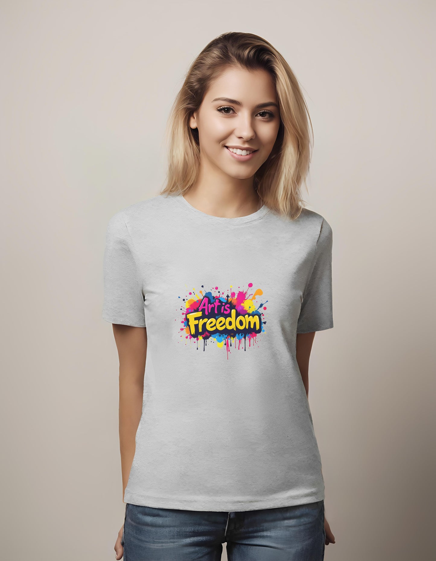 freedom - t-shirt - street art fans - community leaders